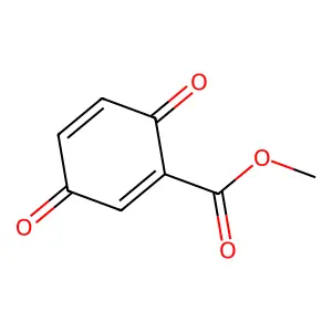 Methoxycarbonyl-1,4-benzoquinone structure