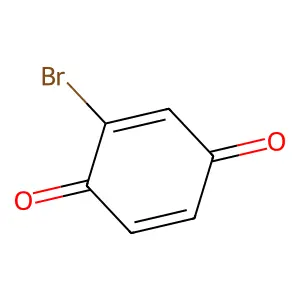 2-Bromo-1,4-benzoquinone structure