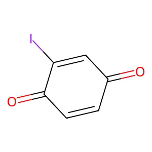 p-Benzoquinone, 2-iodo- structure