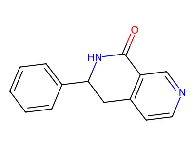 3-Phenyl-3,4-dihydro-2,7-naphthyridin-1(2h)-one structure
