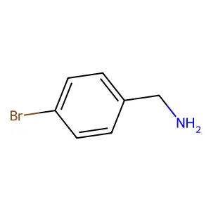4-Bromobenzylamine structure