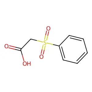 (苯磺酰基)乙酸 structure