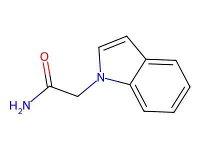 Indole-N-acetamide structure