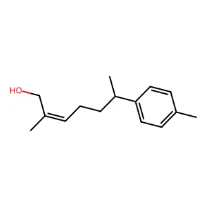 2-Hepten-1-ol, 2-methyl-6-(4-methylphenyl)-, (E)- structure