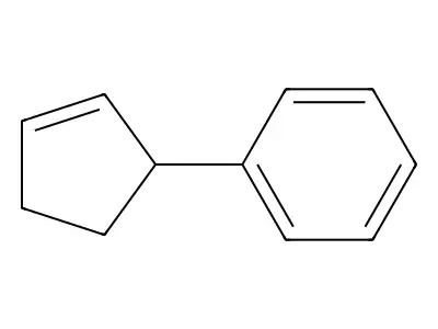 (Cyclopent-2-en-1-yl)benzene structure