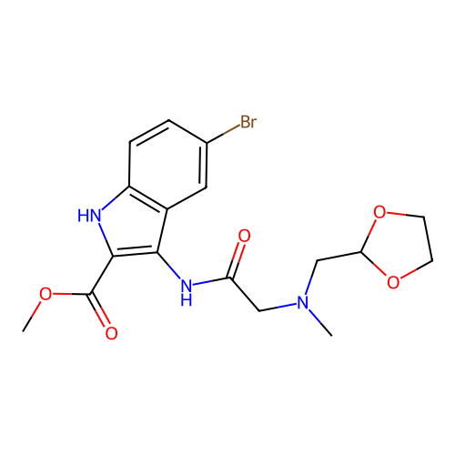 C17H20BrN3O5 structure