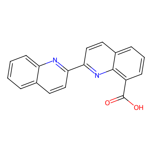 [2,2'-Biquinoline]-8-carboxylic acid structure