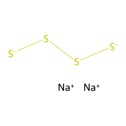 四硫化钠 structure