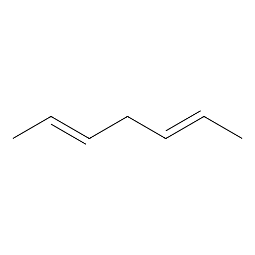 Hepta-2,5-diene structure