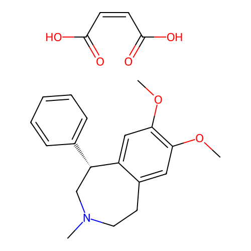 Trepipam maleate structure