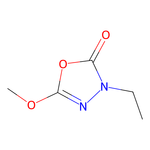1,3,4-Oxadiazol-2(3H)-one, 3-ethyl-5-methoxy- structure