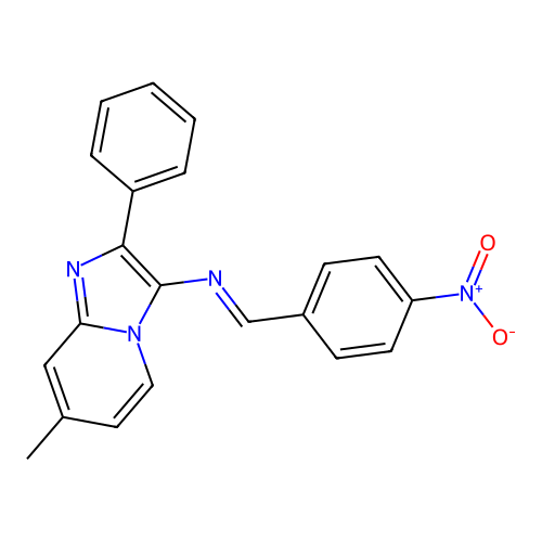C21H16N4O2 structure