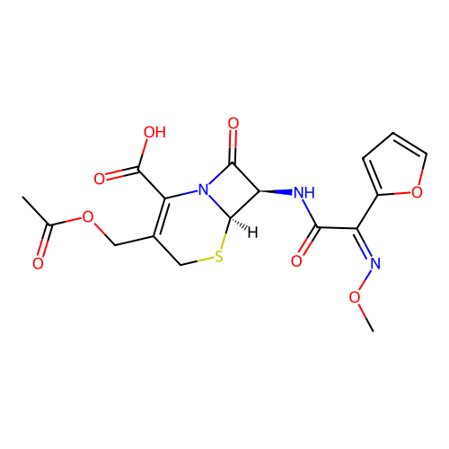 Cefuracetime structure