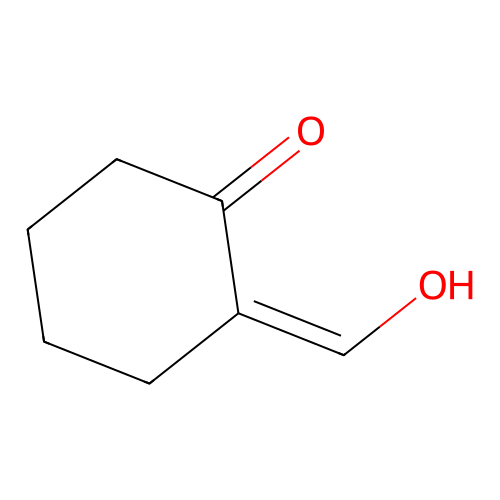 2-(Hydroxymethylene)cyclohexanone structure