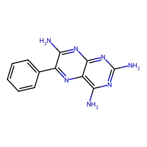氨苯蝶啶 structure