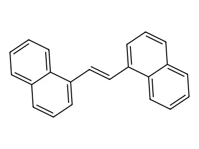1,1'-(Ethene-1,2-diyl)dinaphthalene structure