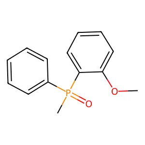 1-Methoxy-2-[methyl(phenyl)phosphoryl]benzene structure