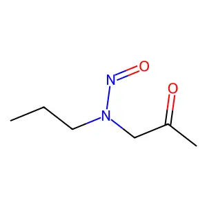 1-(Nitrosopropylamino)-2-propanone structure