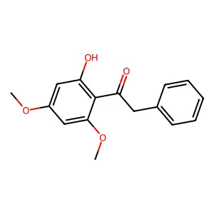 4',6'-Dimethoxy-2'-hydroxy-2-phenylacetophenone structure