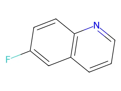 Quinoline, 6-fluoro- structure