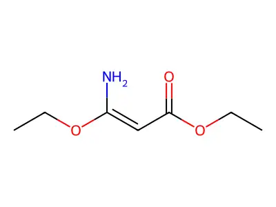 beta-Aminobeta-ethoxyacrylic acid ethyl ester structure