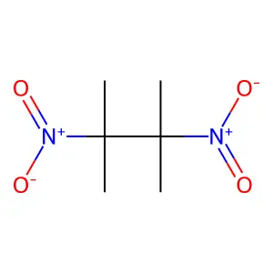 2,3-二甲基-2,3-二硝基丁烷 structure