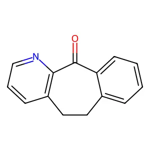 5,6-Dihydro-11H-benzo[5,6]cyclohepta[1,2-b]pyridin-11-one structure