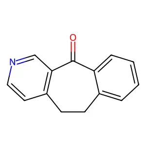 5,6-Dihydro-11H-benzo(5,6)cyclohepta(1,2-c)pyridin-11-one structure