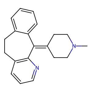 Azatadine structure