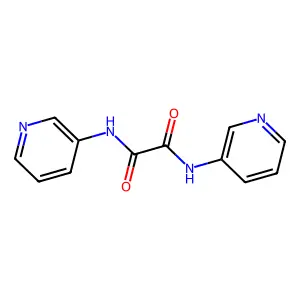 N,N'-Bis(pyridin-3-YL)ethanediamide structure