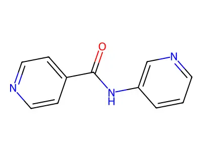 N-(pyridin-3-yl)pyridine-4-carboxamide structure