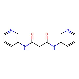 N~1~,N~3~-di(3-pyridinyl)malonamide structure