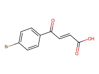 (2E)-4-(4-Bromophenyl)-4-oxo-2-butenoic acid structure