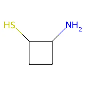 2-氨基环丁硫醇 structure