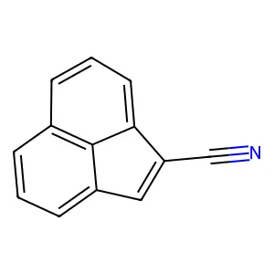 1-Cyanoacenaphthylene structure