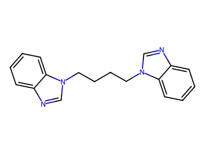 1-[4-(Benzimidazol-1-yl)butyl]benzimidazole structure