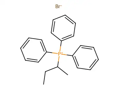 Phosphonium, sec-butyltriphenyl- structure