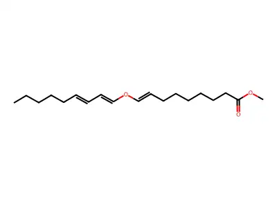 9-(1,3-Nonadienyloxy)-8-nonenoic acid methyl ester structure