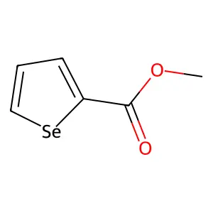 2-Selenophenecarboxylic acid methyl ester structure