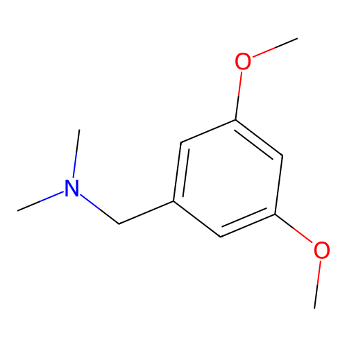 3,5-Dimethoxy-N,N-dimethylbenzylamine structure