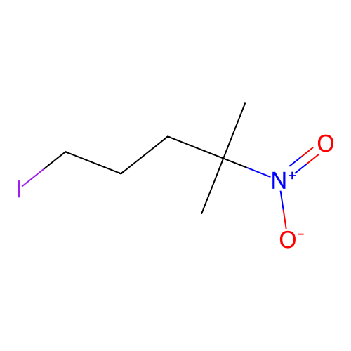 1-Iodo-4-methyl-4-nitro-pentane structure