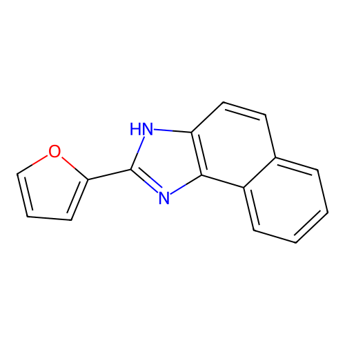 2-(2-Furyl)naphth[1,2-d]imidazole structure