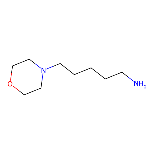(5-Morpholin-4-ylpentyl)amine structure