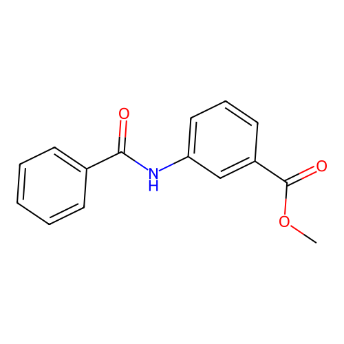 Methyl 3-benzamidobenzoate structure