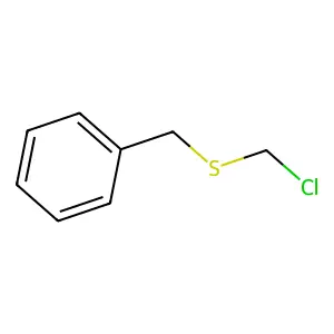 Benzyl Chloromethyl Sulfide structure