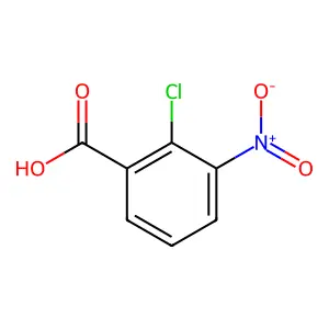 2-Chloro-3-nitrobenzoic acid structure