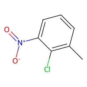 2-Chloro-3-nitrotoluene structure