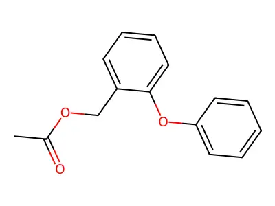 2-Phenoxybenzyl acetate structure