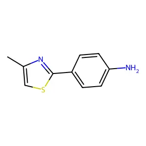 4-(4-Methyl-1,3-thiazol-2-yl)aniline structure