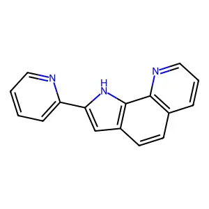 2-(2-pyridinyl)-1H-pyrrolo[3,2-h]quinoline structure